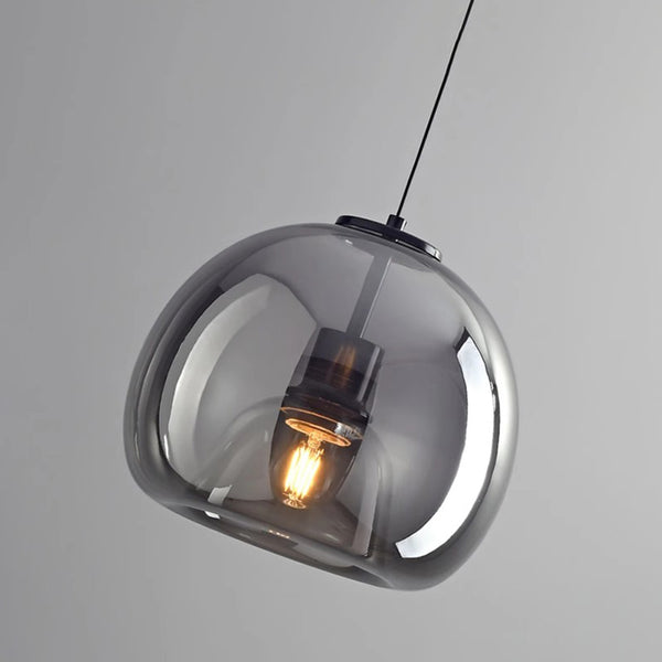 Simple personality glass restaurant chandelier