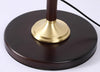 Retro solid wood living room bedroom floor lamp