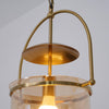 Lustre en verre simple et créatif