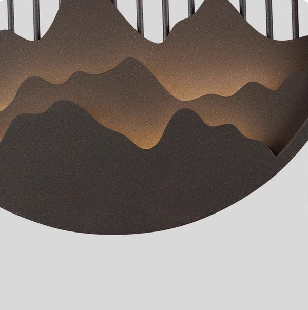 Applique murale d'extérieur à LED pour peinture de paysage