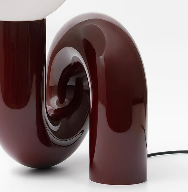 Creative personality glass table lamp