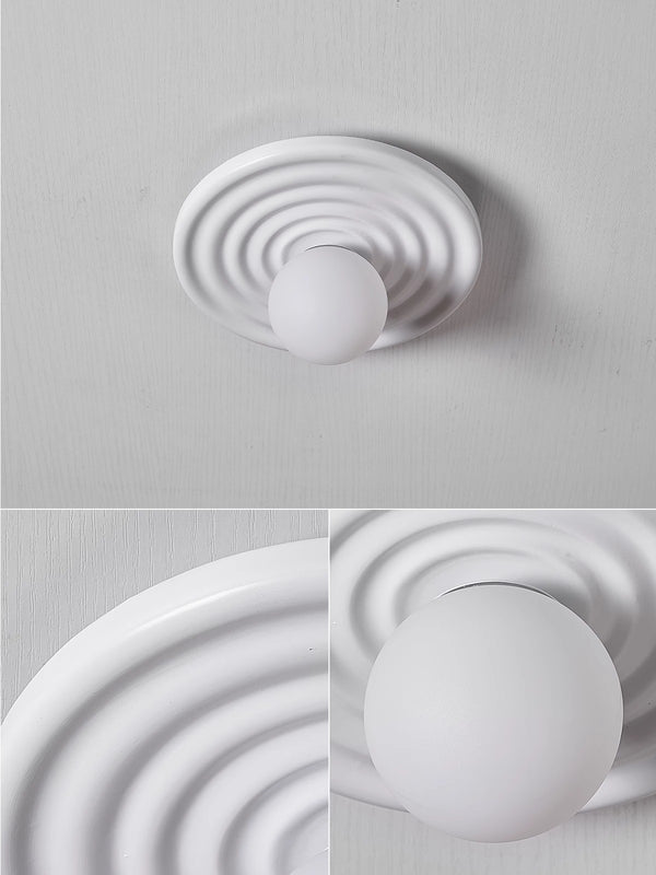 Creative water ripple ceiling lamp