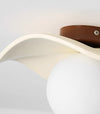 Creative lotus leaf aisle ceiling lamp