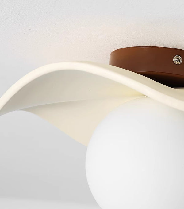 Creative lotus leaf aisle ceiling lamp
