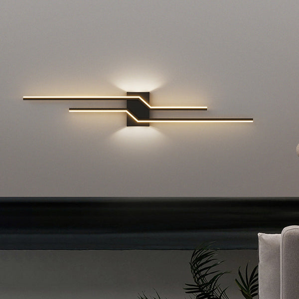 Bande lumineuse murale moderne