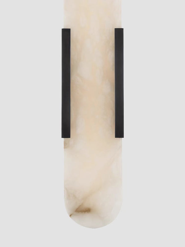 Natural marble background wall led wall lamp