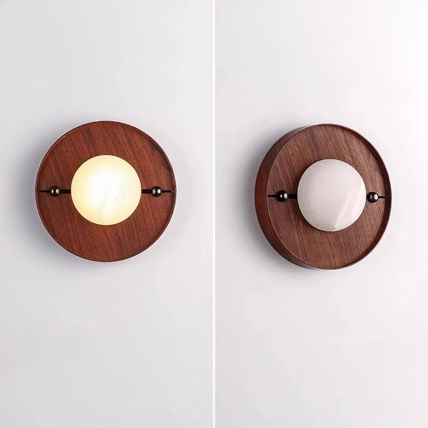 Marble Retro Bedside Aisle Wall Lamp