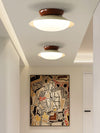 Japanese style bowl ceiling lamp