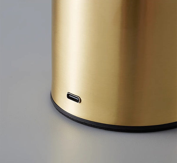All copper creative bedroom bedside table lamp