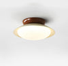 Japanese style bowl ceiling lamp