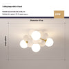 Lustre créatif Macaron pour chambre d'enfant
