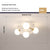 Lustre créatif Macaron pour chambre d'enfant
