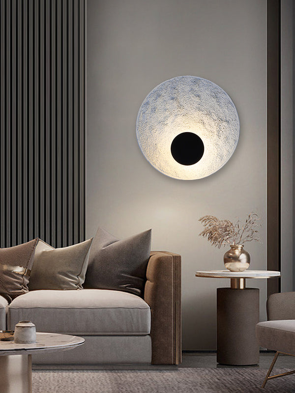 Mond Wandlampe