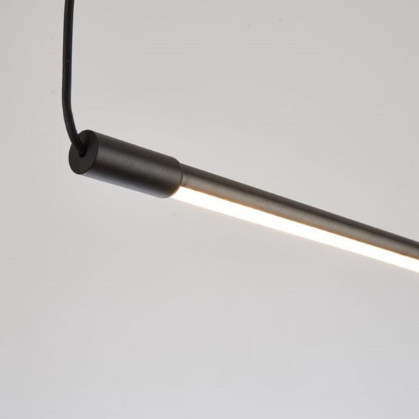 Creative one-word long strip dining chandelier