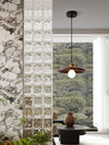 Wabi-sabi style Japanese restaurant chandelier