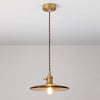 American retro bedroom bedside restaurant bar creative all-copper small chandelier