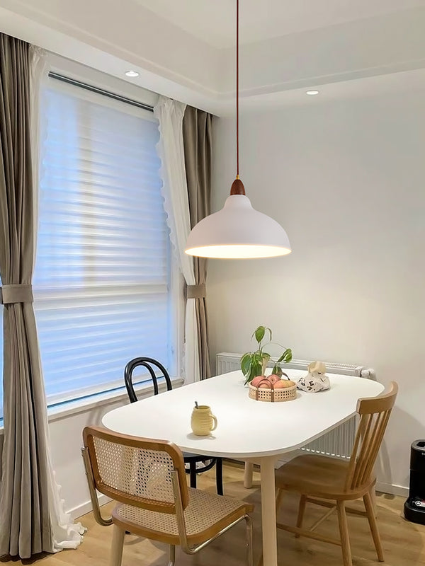 Lustre de salle à manger de style wabi-sabi