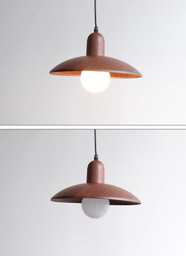 Japanese retro log style restaurant chandelier