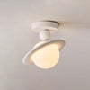 Cream Style Creative Planet Ceiling Lamp