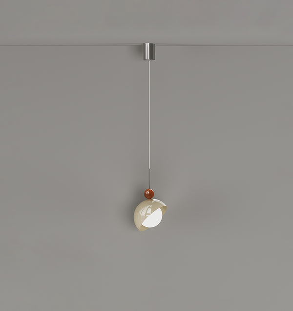 Petit lustre de chevet de chambre de style crème