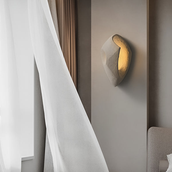 Wabi-sabi style wall lamp