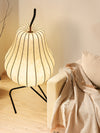 Cream style pear floor lamp