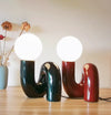 Creative personality glass table lamp