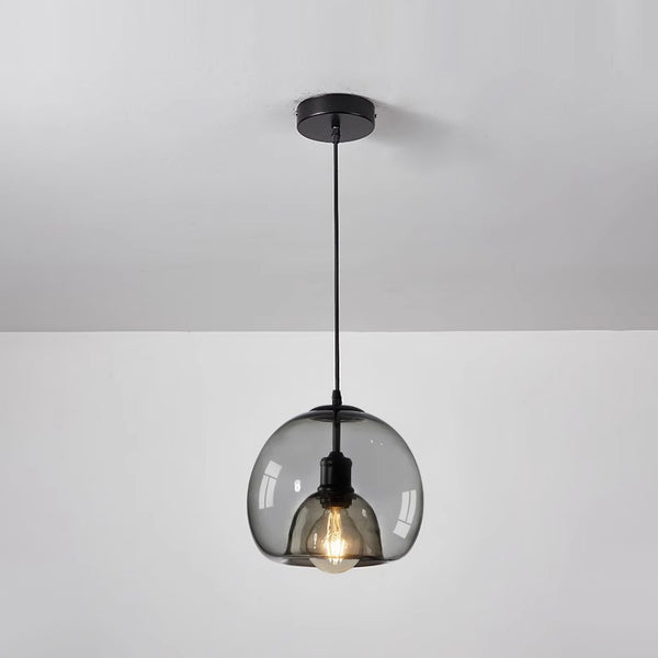 Simple personality glass restaurant chandelier