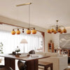 Cream style vintage persimmon chandelier