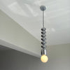 Lustre Bauhaus en forme de gourde