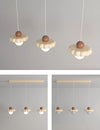 Cream style dining room bedroom bedside chandelier