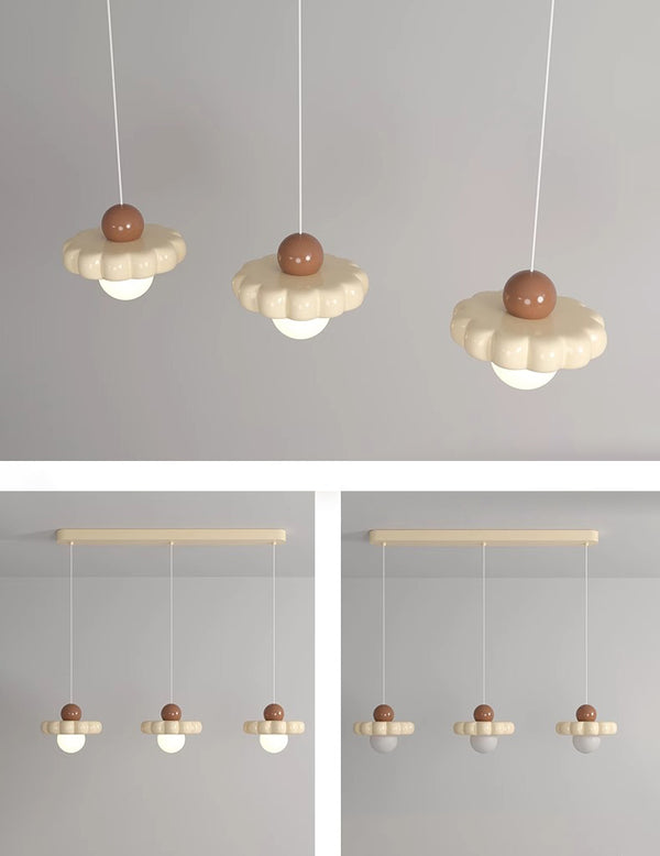 Cream style dining room bedroom bedside chandelier