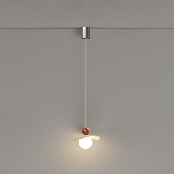 Petit lustre de chevet de chambre de style crème