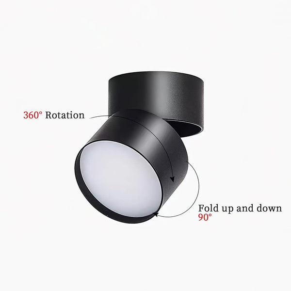 Plafonnier LED pliable
