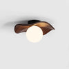 Creative lotus leaf aisle ceiling lamp