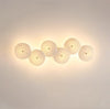 Creative ceramic lotus leaf wall lamp