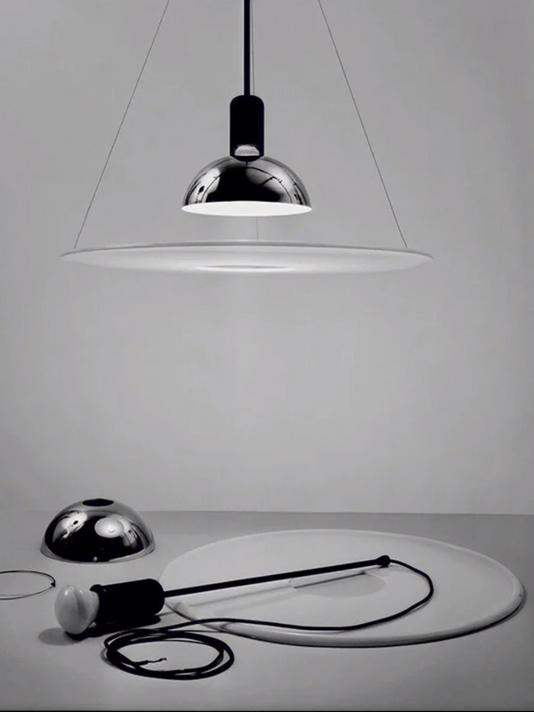 Designer minimalist UFO chandelier restaurant lamp