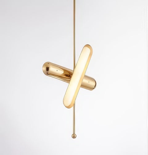 Petit lustre LED simple et créatif