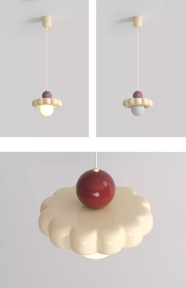 Cream style dining room bedroom bedside chandelier