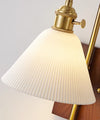 Wabi-sabi retro Japanese style study room restaurant bed and breakfast wall lamp