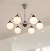 Retro cream style magic bean living room chandelier