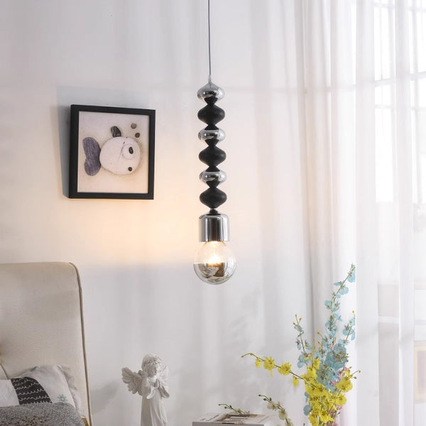 Lustre Bauhaus en forme de gourde