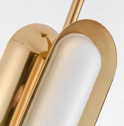 Petit lustre LED simple et créatif