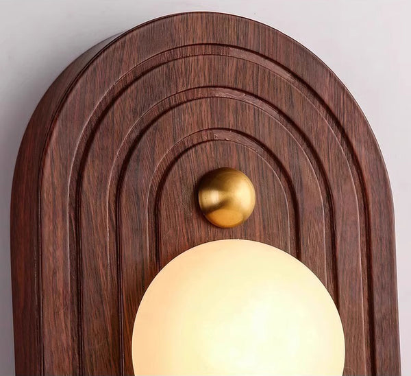 Marble Retro Bedside Aisle Wall Lamp