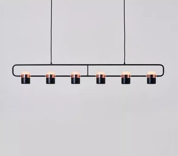 Suspension de salle à manger créative nordique à longue bande