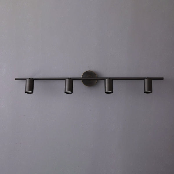 Applique murale de salle de bain à LED tout en cuivre