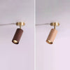 Solid wood LED corridor ceiling light