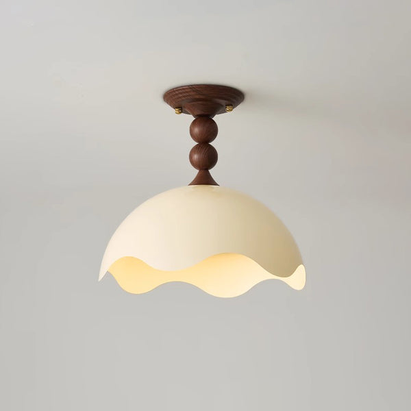 Plafonnier de chambre de style médiéval de style crème