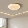 Wood color cream style bedroom ceiling lamp