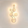 Creative ceramic lotus leaf wall lamp